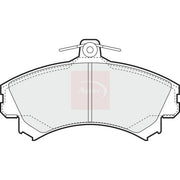 Apec Front Brake Pad Set PAD1366