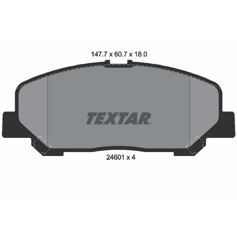 Textar Front Brake Pad Set 2460101