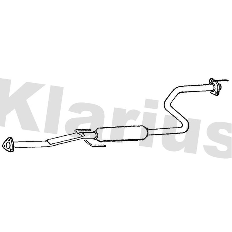 Klarius Box With Centre Pipe Centre HA248J