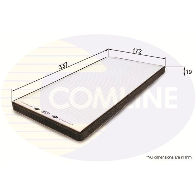 Comline Cabin Air Filter (Pollen Filter) EKF133