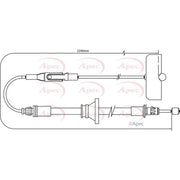 Apec Handbrake Cable Centre CAB1491