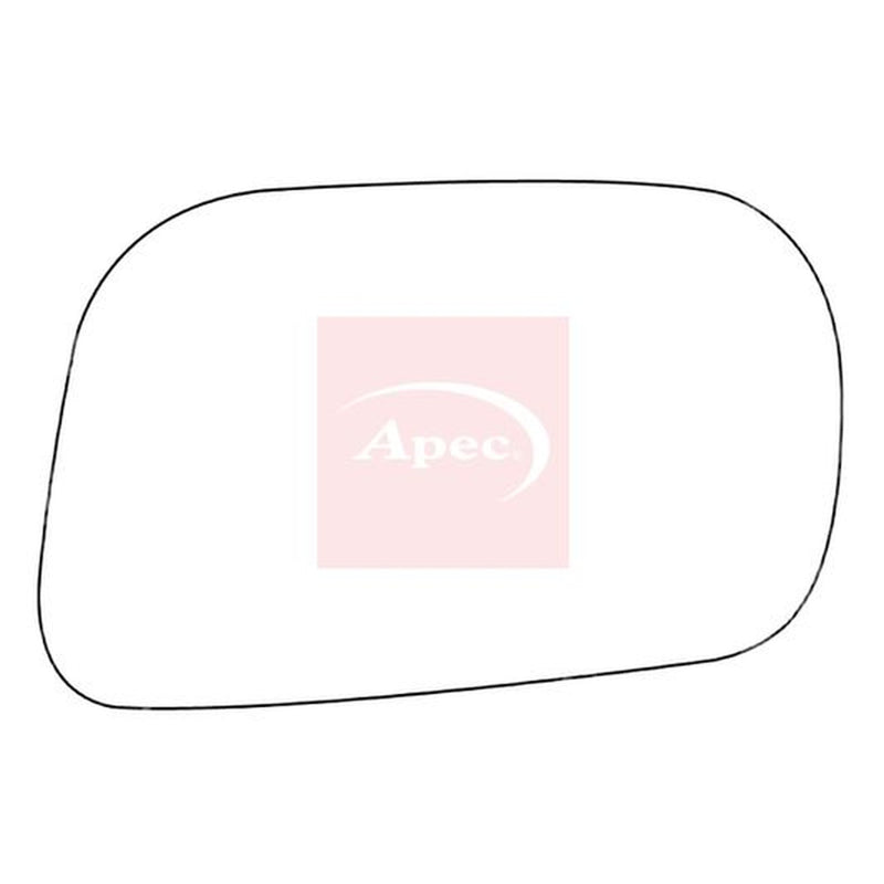 Apec Exterior Wing Mirror Glass Right AMS2690