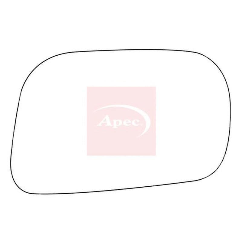 Apec Exterior Wing Mirror Glass Right AMS2690