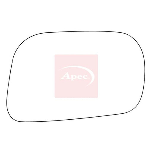 Apec Exterior Wing Mirror Glass Right AMS2690