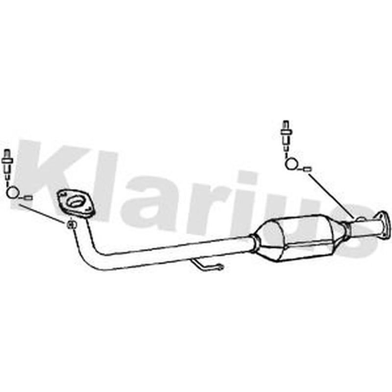 Klarius Catalyst T/A With Pipe (Kit 402350) 321755