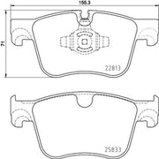 DON Front Brake Pad Set PCP1723