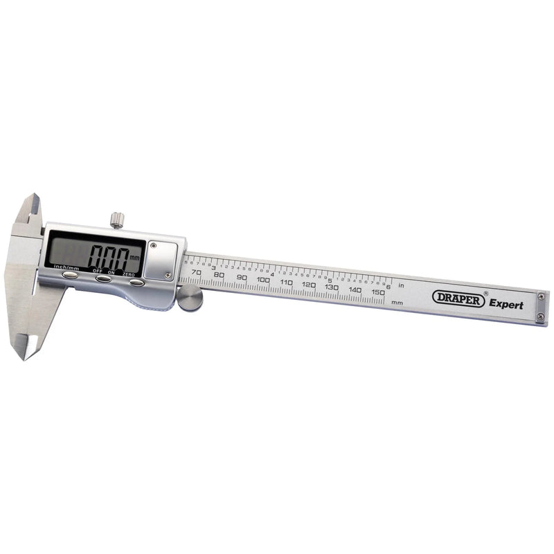 Draper Expert Digital Vernier Caliper 0-150mm Dual Reading
