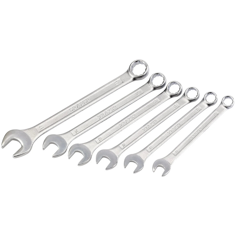 Draper Metric Combination Spanner Set 10-17mm 6 Piece