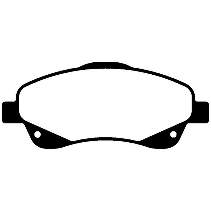 Abtex Front Brake Pad Set PLU3972