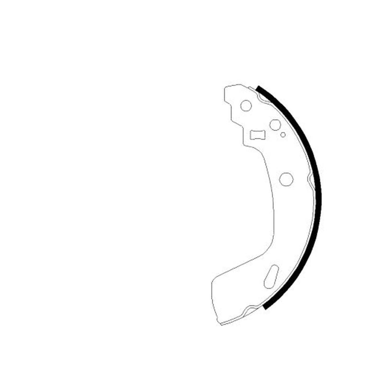 Textar Brake Shoe Set Axle Kit 91082200