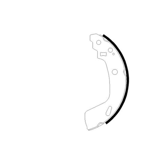 Mintex Brake Shoe Set Axle Kit MFR739
