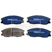 Borg & Beck 4 x Front Brake Pad Set BBP1786