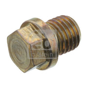 Febi Oil Sump Screw Plug Steel 48904