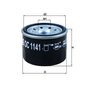 Mahle Engine Oil Filter OC 1141