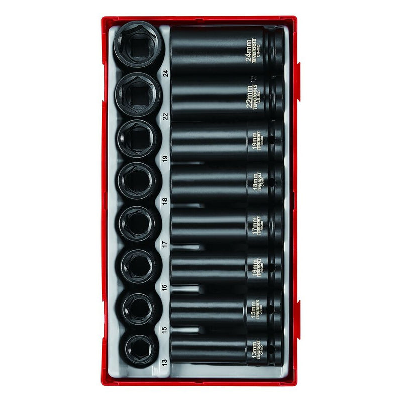 Teng Tools Impact Socket Set 1/2" Drive 20 Pieces
