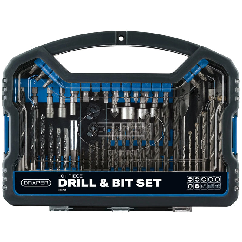 Draper Drill Bit and Accessory Kit 101 Piece