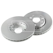 Borg & Beck 2 x Vented Front Brake Discs BBD4640