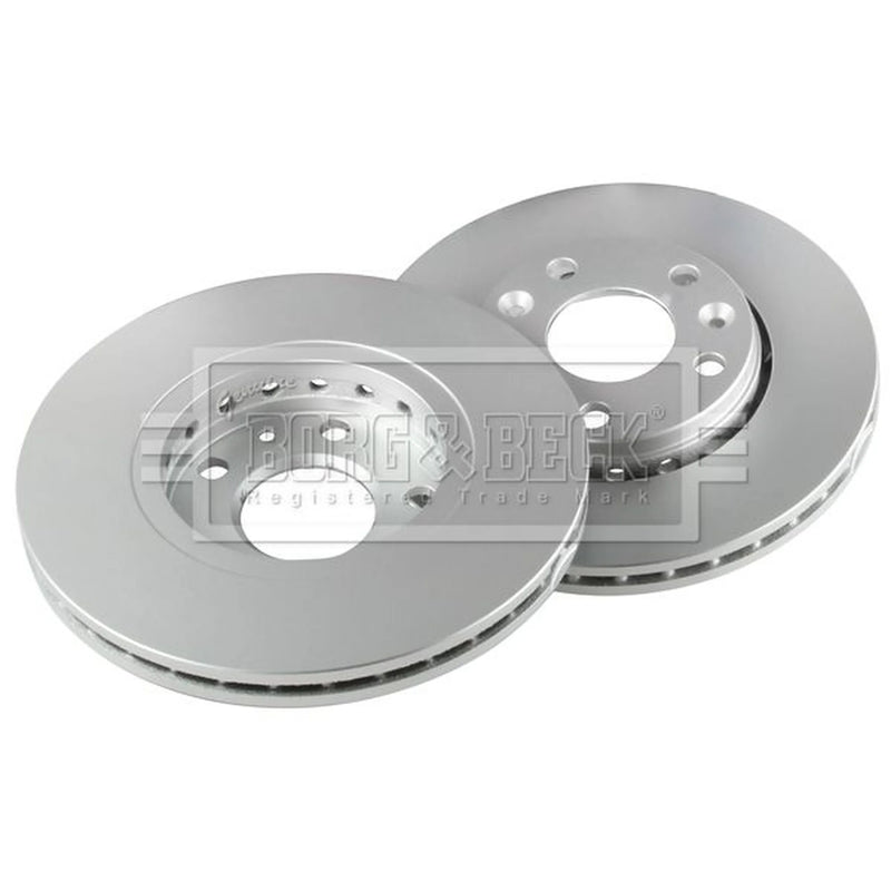 Borg & Beck 2 x Vented Front Brake Discs BBD4640