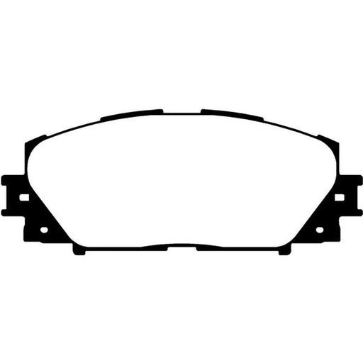 Abtex Front Brake Pad Set PLU2102