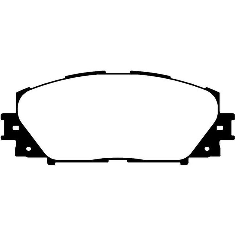 Abtex Front Brake Pad Set PLU2102
