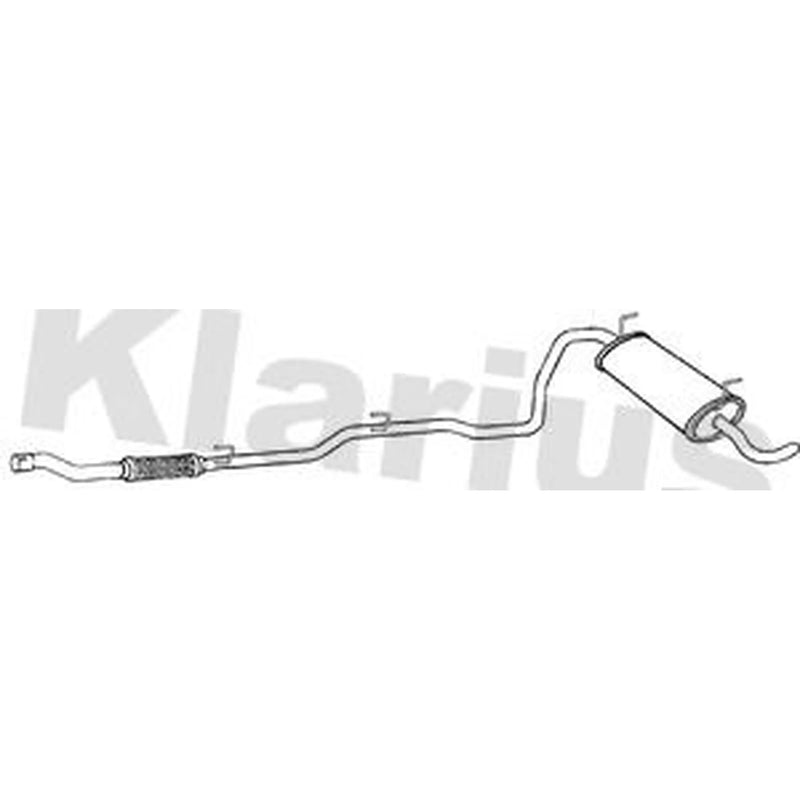 Klarius Box With Tail Pipe Rear FT788D