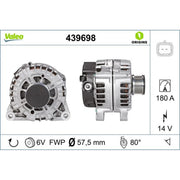 Valeo Car Alternator 12V 439698