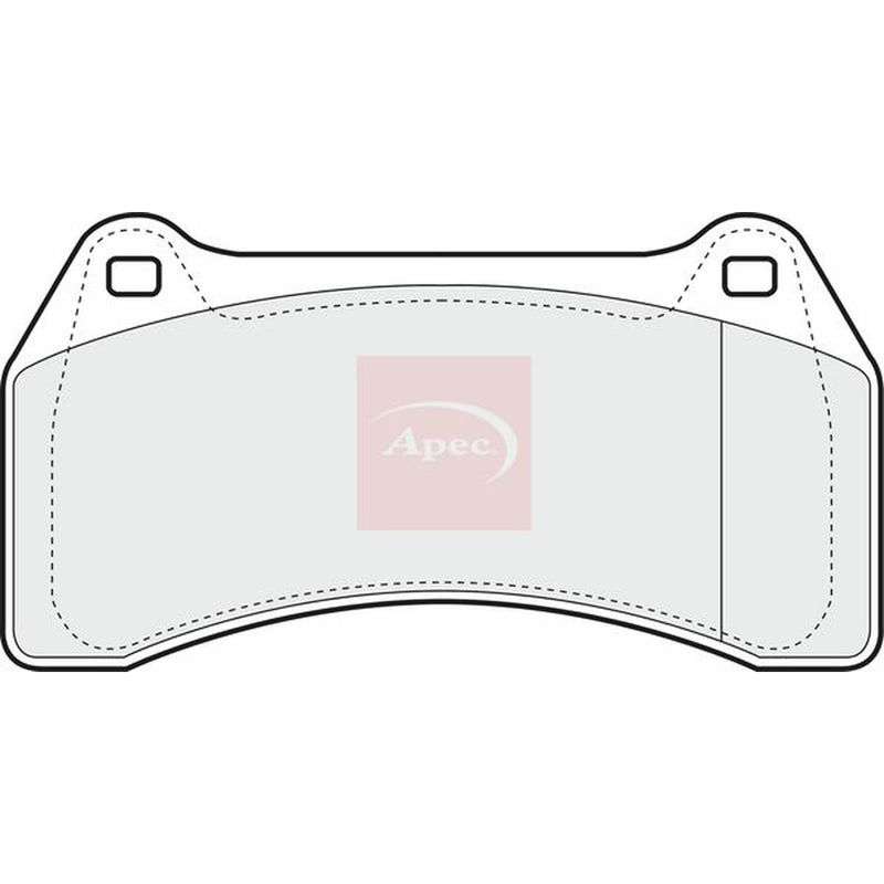 Apec Front Brake Pad Set PAD1246