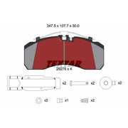 Textar Brake Pad Set 2927803