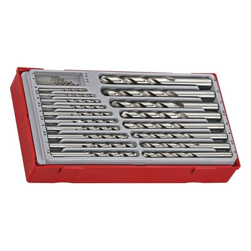 Teng Tools Drill Bit Set TT1 28 Pieces 1.0-13.0 mm