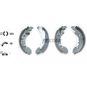 Textar Brake Shoe Set Axle Kit 91080700