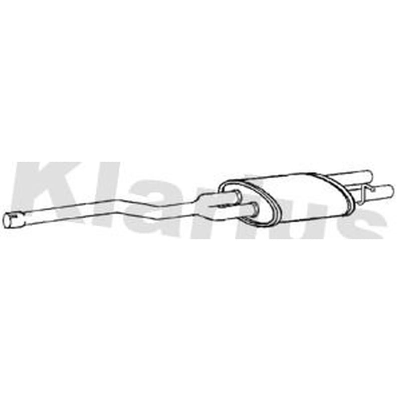Klarius Box With Tail Pipe Rear BM574C