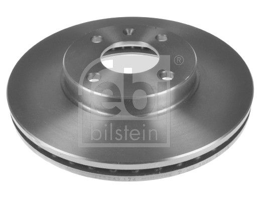 Febi 2 x Brake Disc Set Internally Vented Front