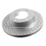Borg & Beck 2 x / Rear Brake Discs BBD6032S