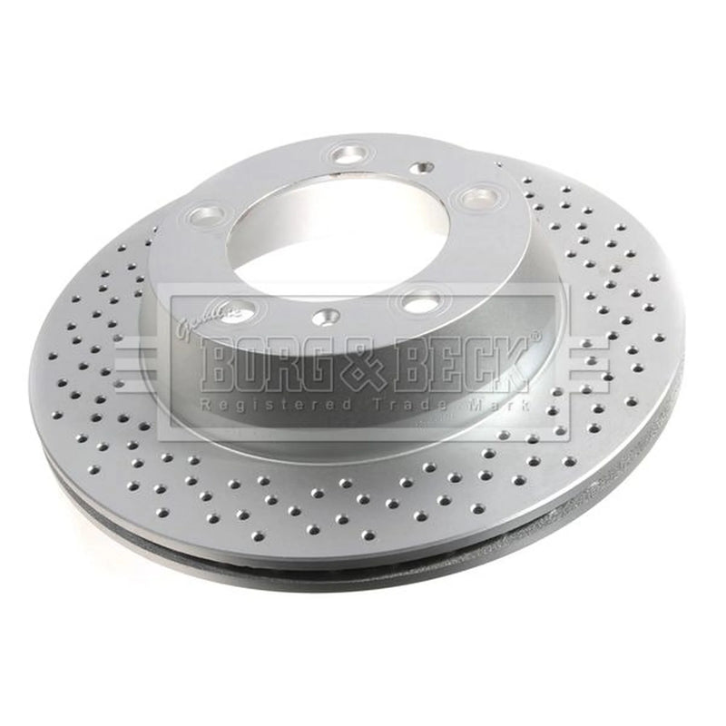Borg & Beck 2 x / Rear Brake Discs BBD6032S