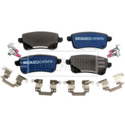 Borg & Beck 4 x Rear Brake Pad Set BBP2538