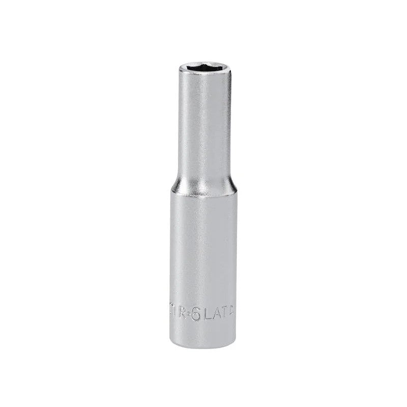 Facom R.6LAT 6 Point Deep Socket 1/4in Drive 6mm - R.6LAT
