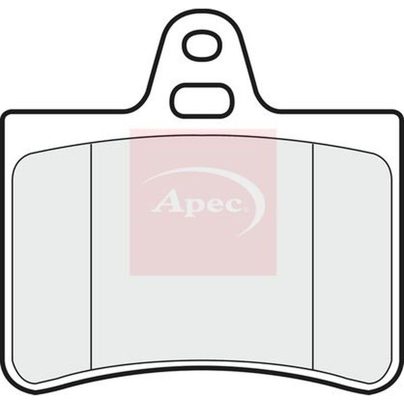 Apec Rear Brake Pad Set PAD1233