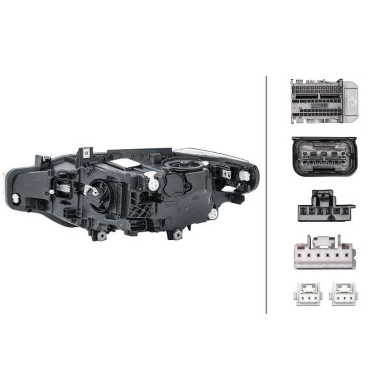 Hella Headlight Headlamp LED Right 1EX 012 103-921