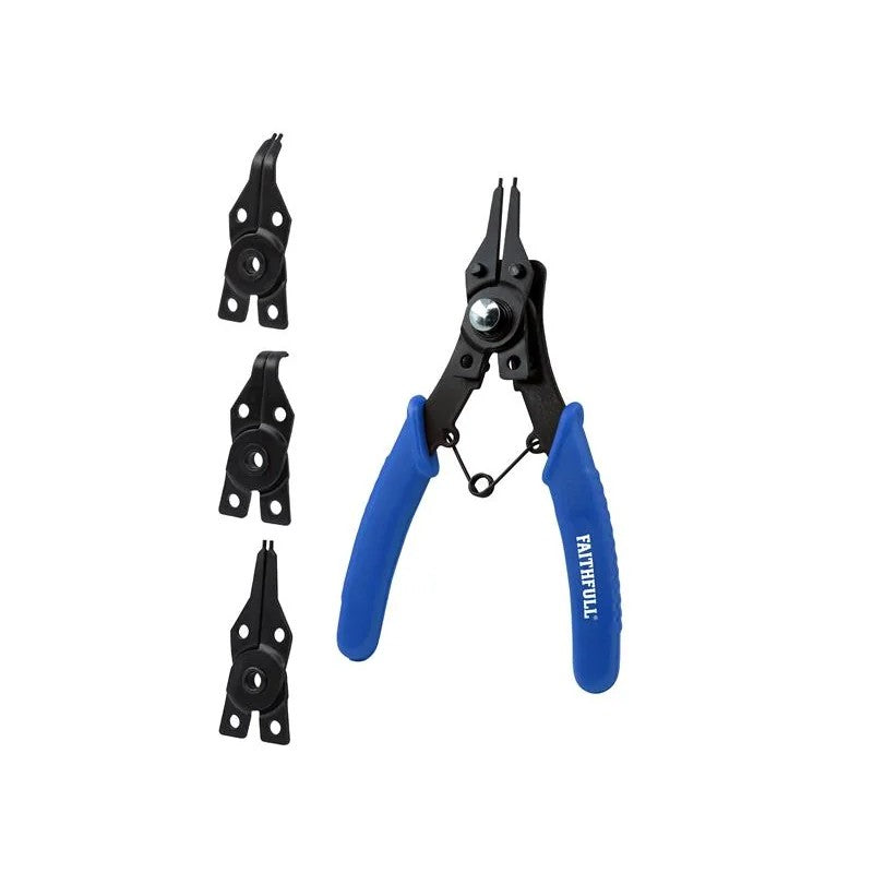 Faithfull Circlip Pliers Set, 5 Piece - FAIPLCIRSET