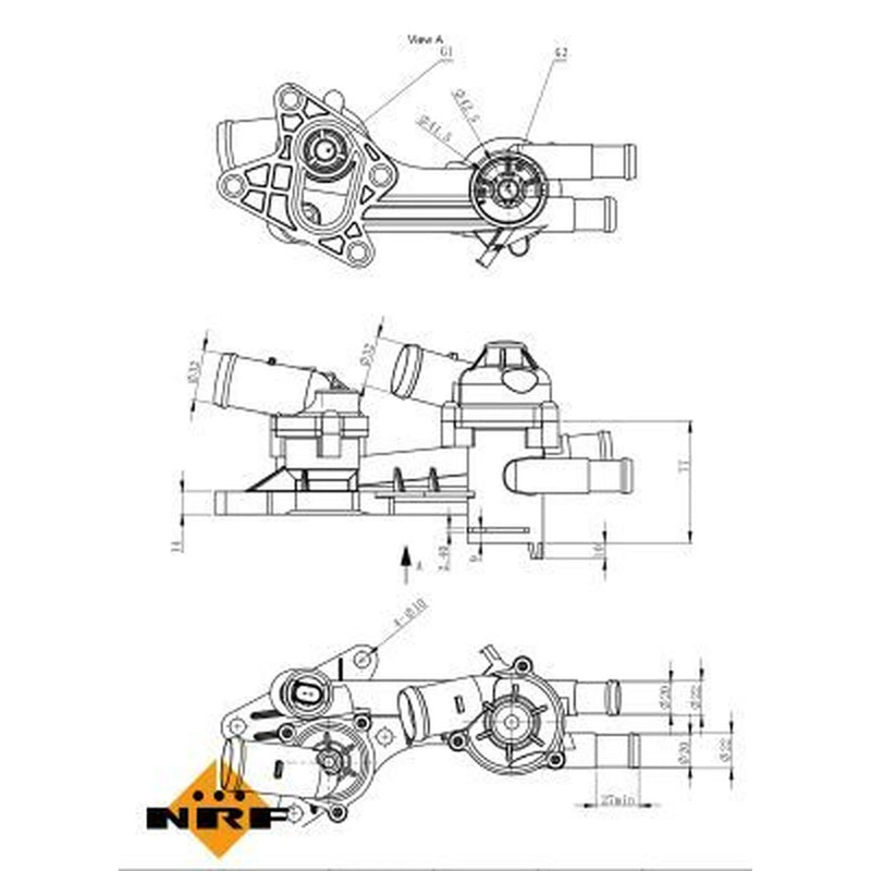 NRF Thermostat,Coolant 725191