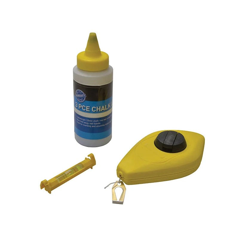 BlueSpot Tools Chalk Line Set, 3 Piece - 34634
