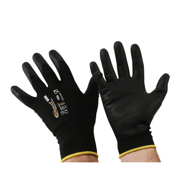 Connect Mechanics Cut Resistant Gloves - Medium 3 Pairs - CPL
