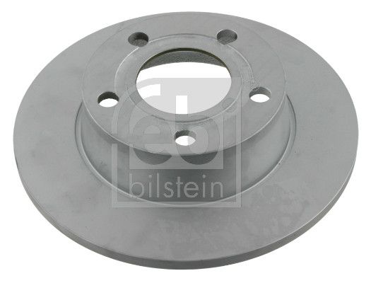 Febi 2 x Brake Disc Set Solid Rear