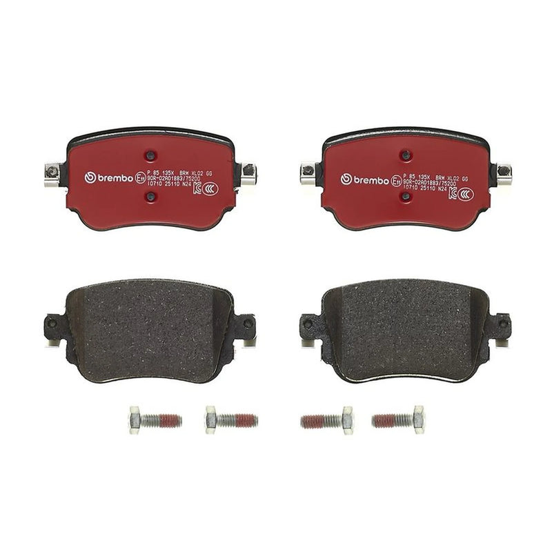 Brembo 4 x Rear Brake Pad Set P85135X