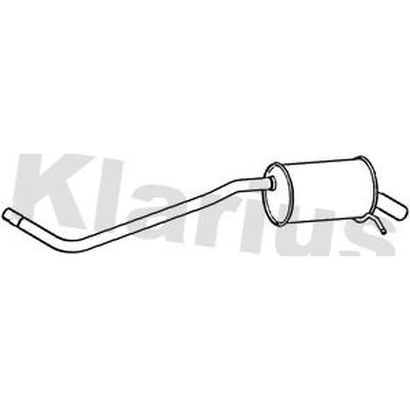 Klarius Box With Tail Pipe Rear DC29C