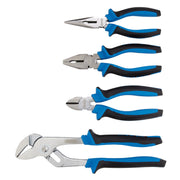 Draper Soft Grip Pliers Set 4 Piece Carbon Steel