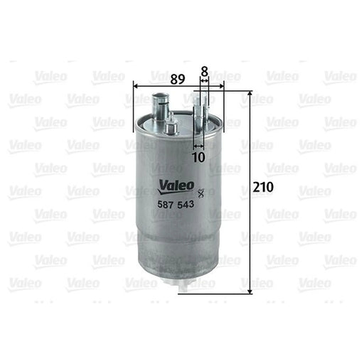 Valeo Fuel Filter Element 587543