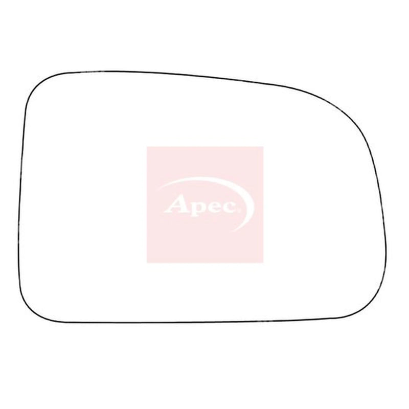 Apec Exterior Wing Mirror Glass Right AMS2608
