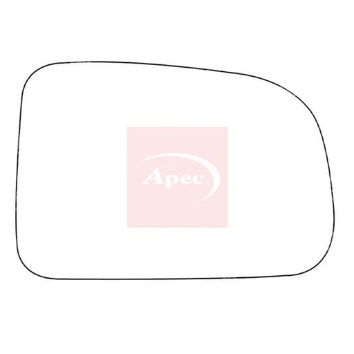 Apec Exterior Wing Mirror Glass Right AMS2608