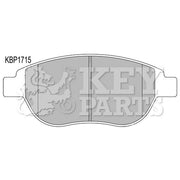 Key Parts 4 x Front Brake Pad Set KBP1715